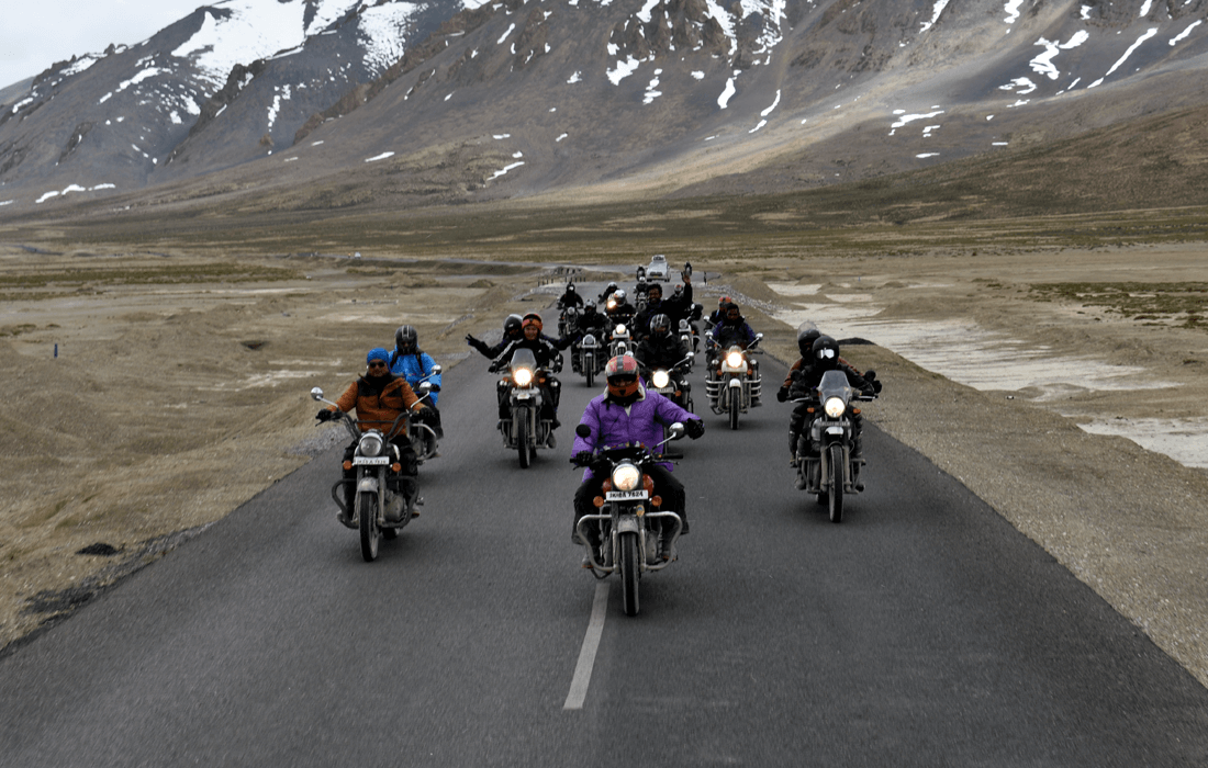 delhi to leh by bike