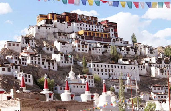 thiksey monastery ladakh