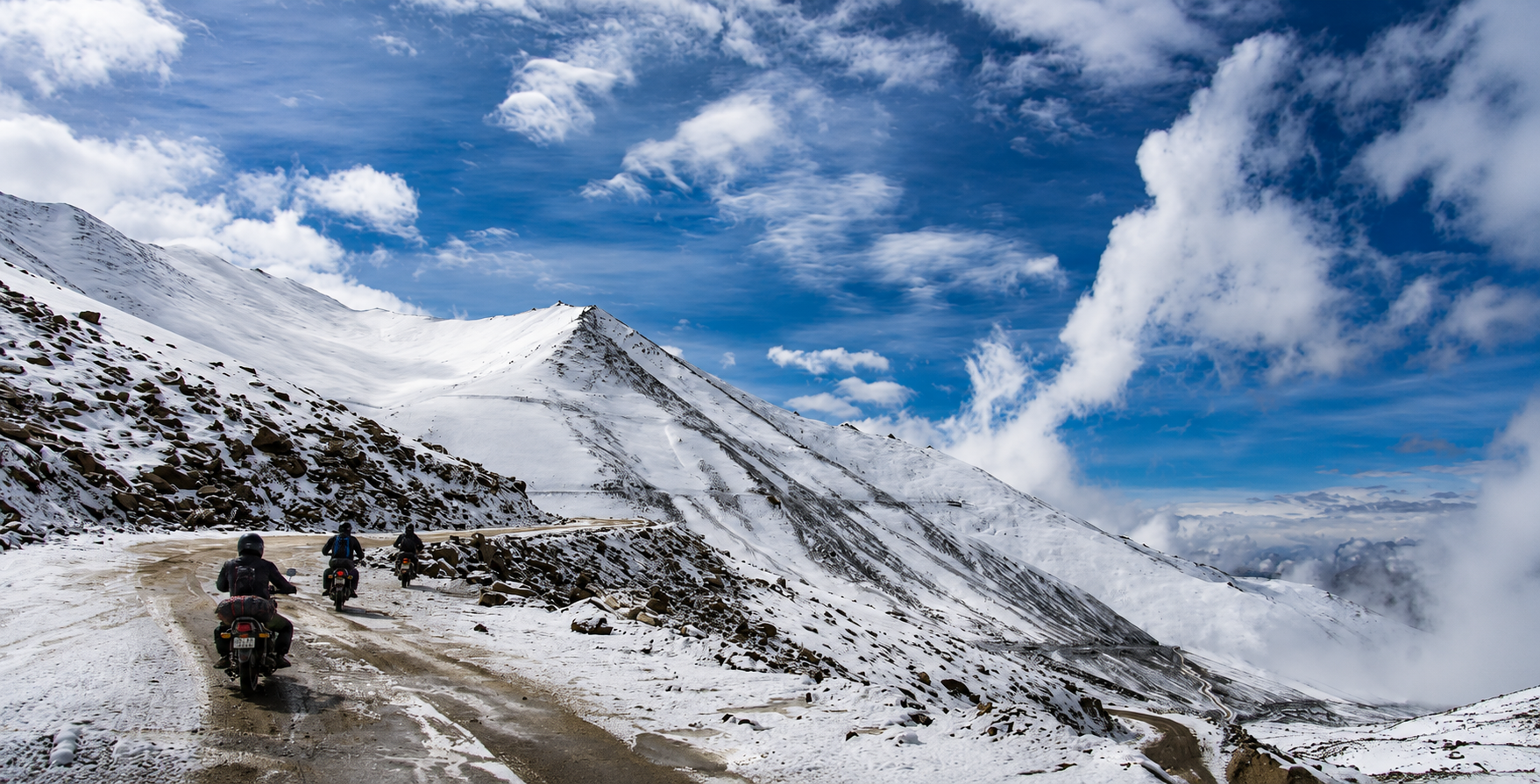 Leh Ladakh in February