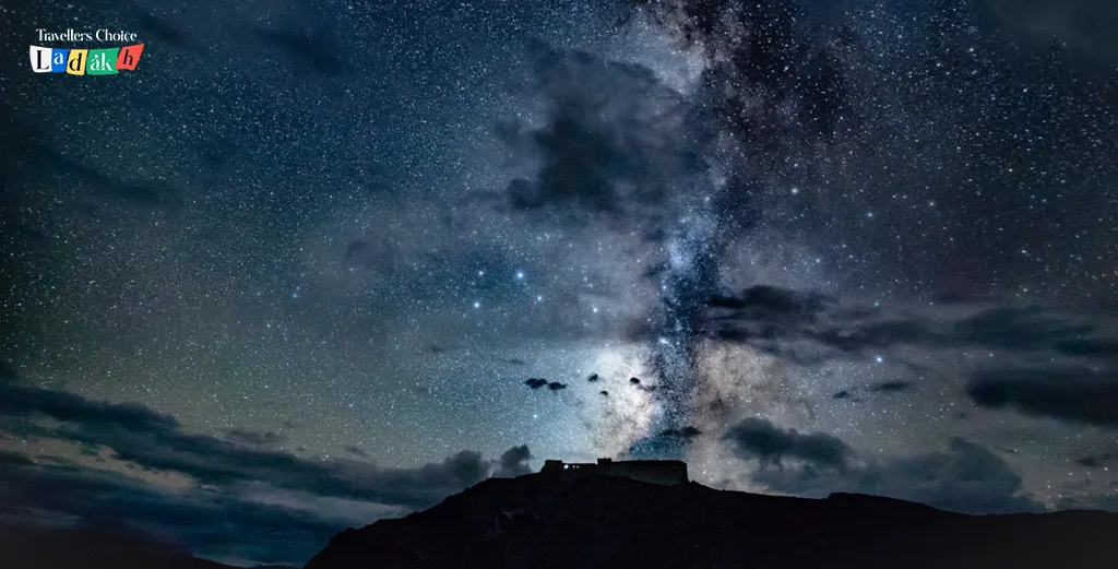 Ladakh night sky Milky Way