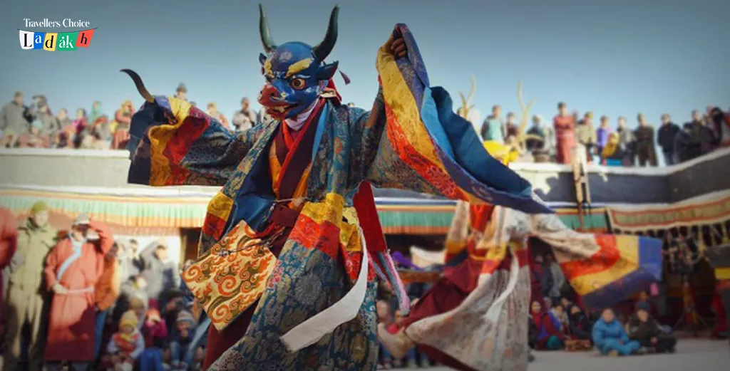 Spituk Gustor mask dance festival Ladakh
