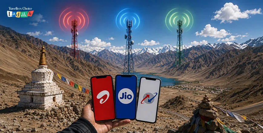 mobile network in ladakh