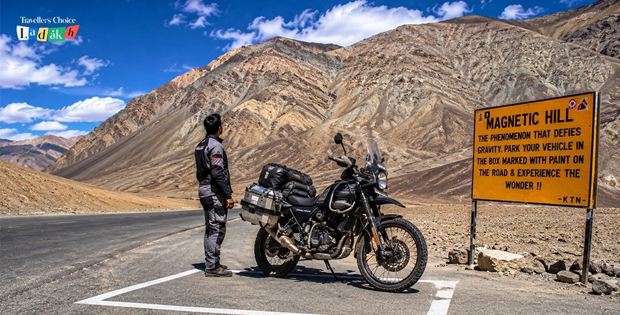 magnetic hill of Leh Ladakh