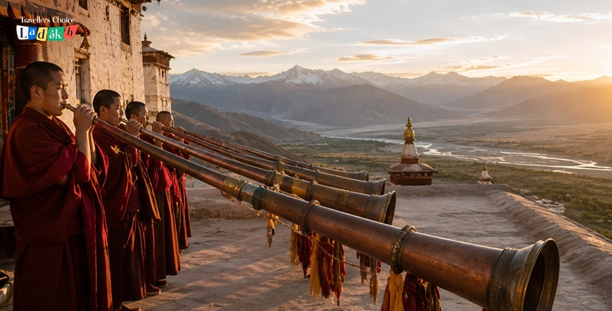 Thiksey Gompa history